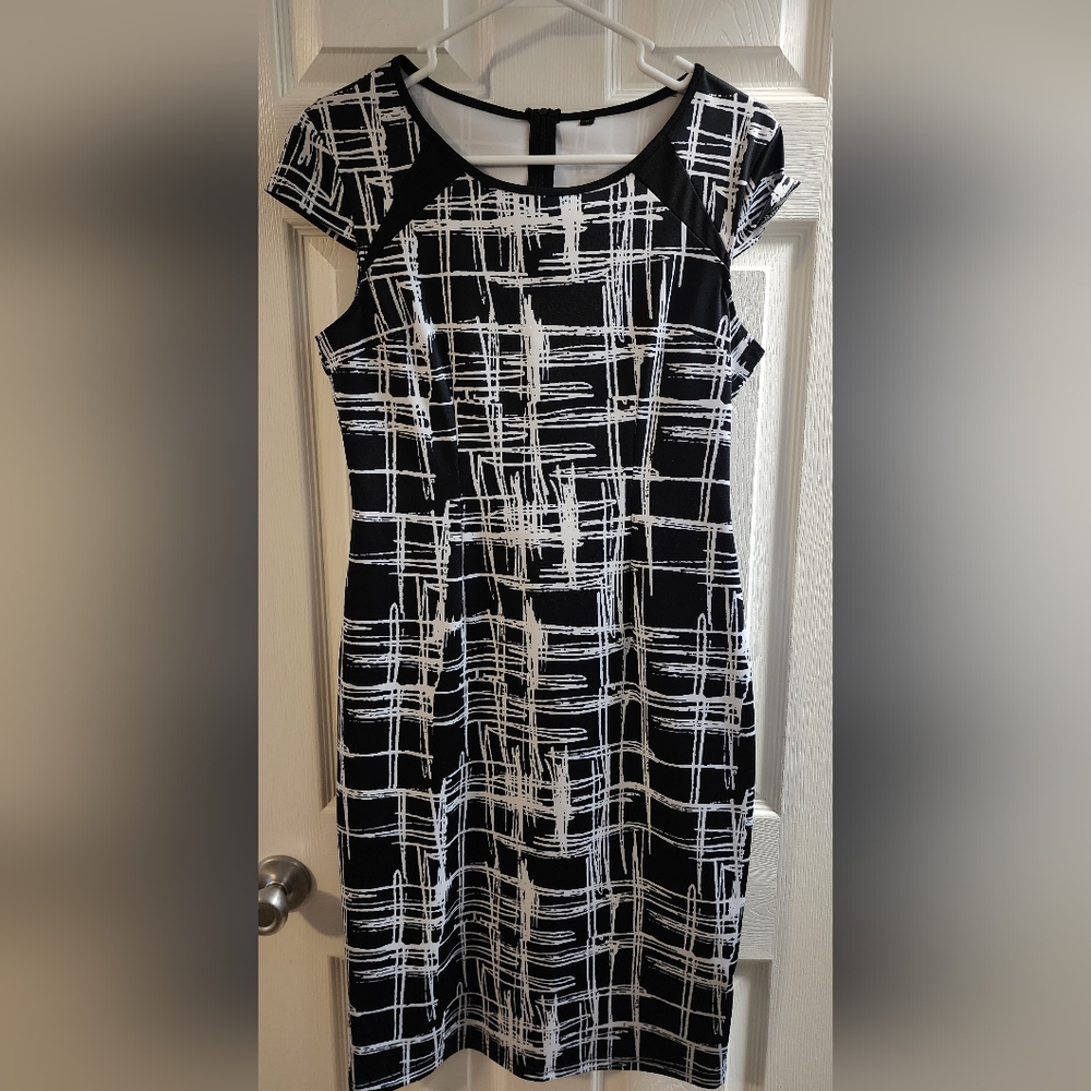 Black and White Dress